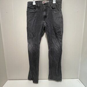 Levi's 511 Skinny Boy's Black Jeans Size 16 Reg. 28 x 28